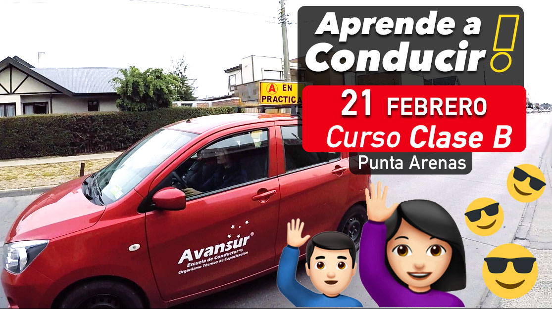 Curso B: 21 De Febrero Punta Arenas | Capacitaciones Avansur