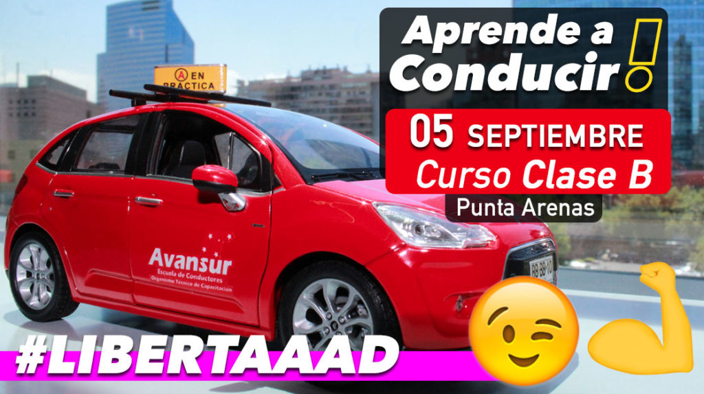 Curso Clase B: 05 Septiembre, Aprende A Conducir En Punta Arenas ...