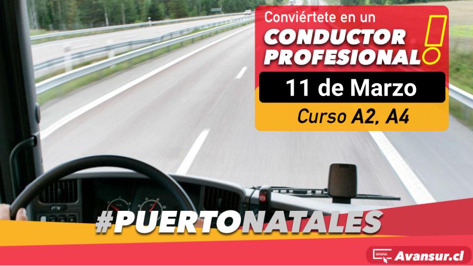 A2-A4 CURSO PROFESIONAL EN PUERTO NATALES: 21 SEPTIEMBRE