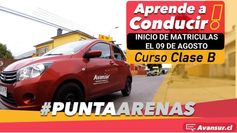 Curso Clase B, Aprende A Conducir Desde Cero En Punta Arenas En El Mes ...