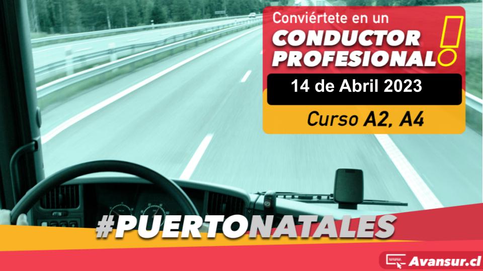 ¿Quieres conducir taxis, buses, camiones, etc.? Ya comienza un nuevo Curso Profesional de Conducción. Inicio 14 de Abril para licencias A2, A4 en Puerto Natales.