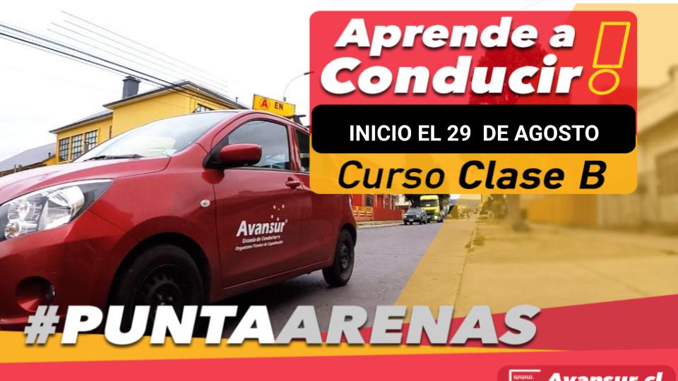 Curso Clase B: 29 De Agosto, Aprende A Conducir Desde Cero En Punta ...